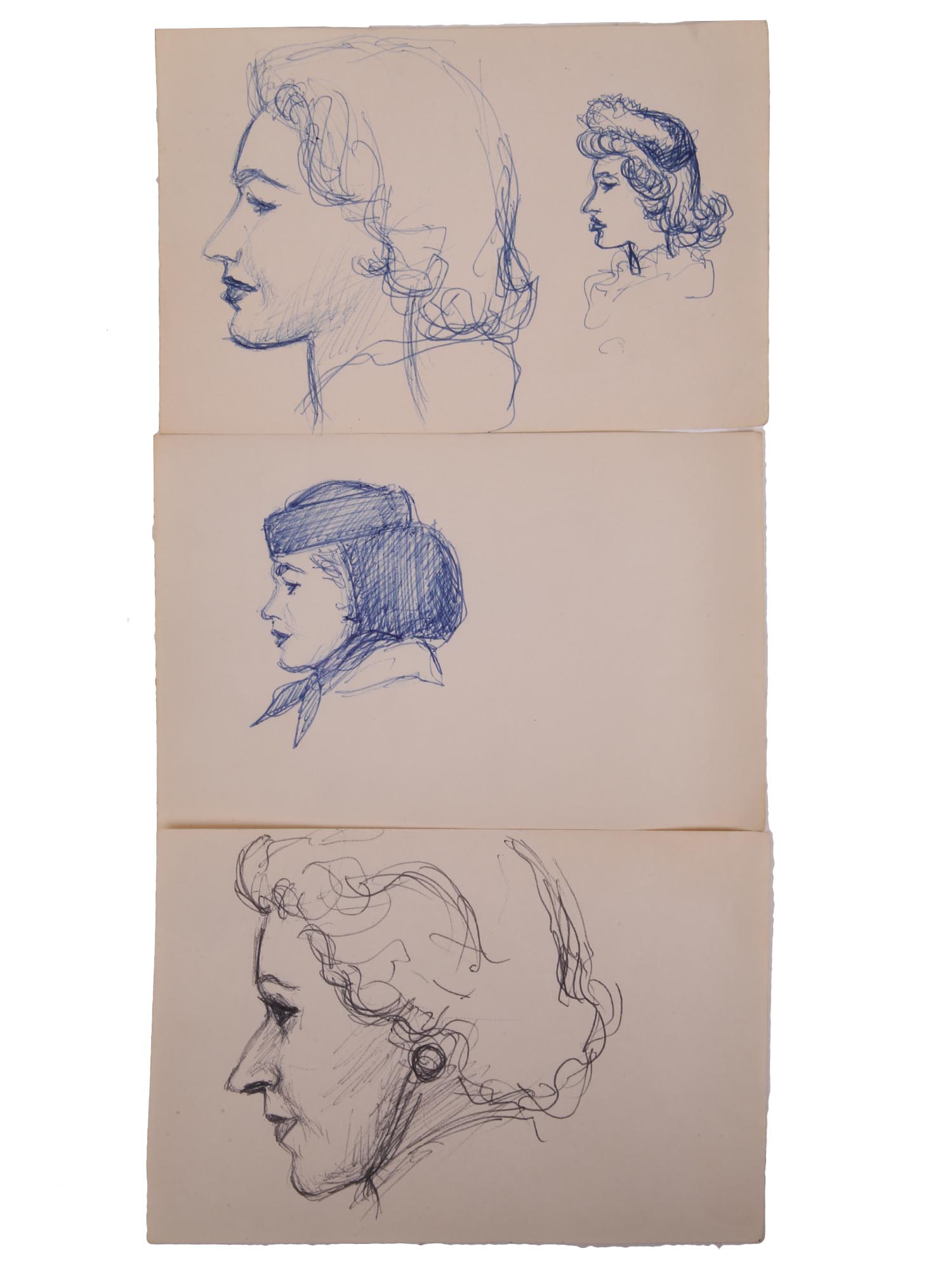 AMERICAN INK PAINTINGS SKETCHES BY BILL FRACCIO PIC-0